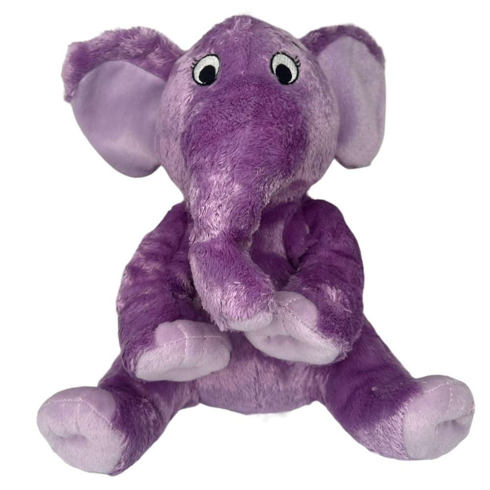 Kohl's Cares Dr. Seuss The Nose Book Purple Elephant Plush 14 in